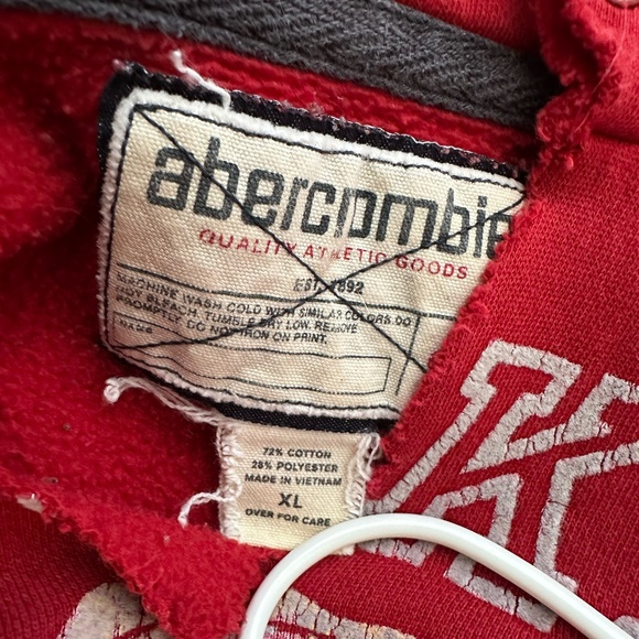 Vintage Y2K Abercrombie Hockey Hoodie - Picture 5 of 7